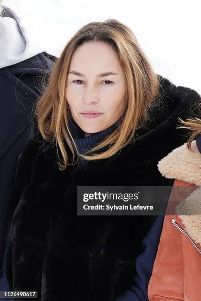 Vanessa Demouy attends the 26th Gerardmer Fantastic Film Festival : Day Two on January 31, 2019 in Gerardmer, France.