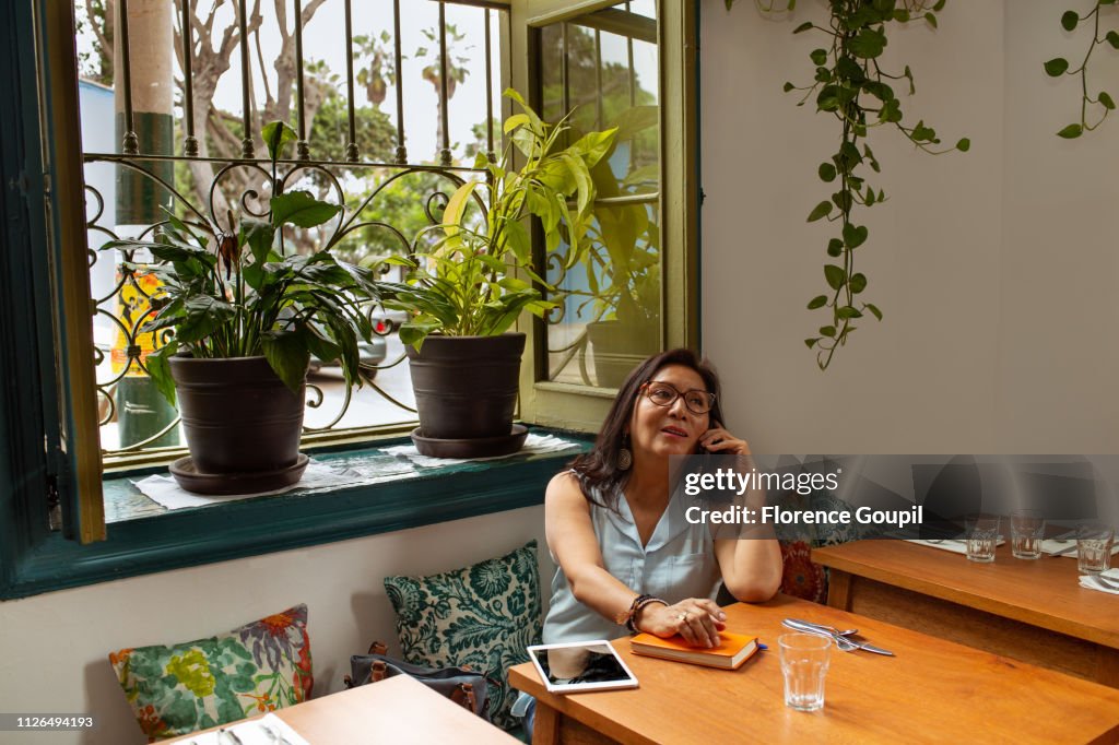 Entrepreneur woman on a working day