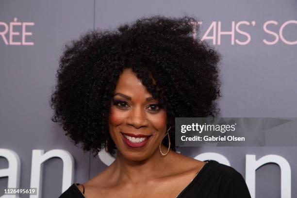 Kim Wayans arrives for Morgan Stanley presents Alfre Woodard's 10th Annual Sistahs' Soiree on February 20, 2019 in Los Angeles, California.
