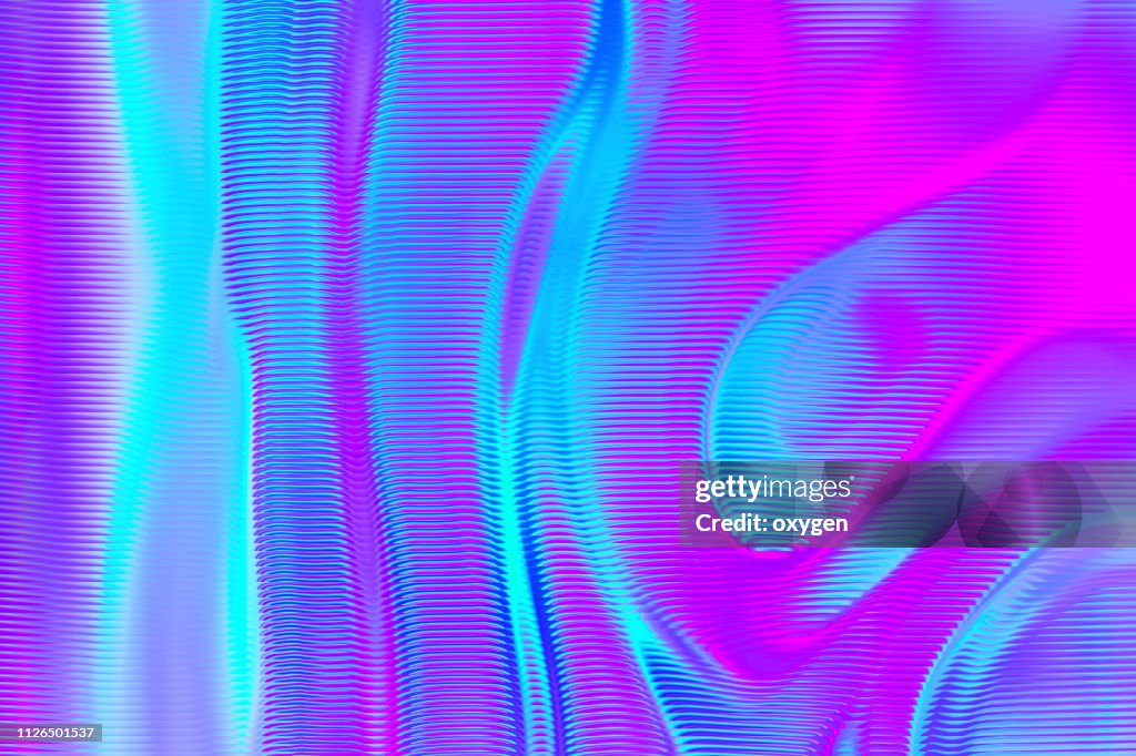 Fluid Flow Abstract Holographic Ultra Violet Neon Background High-Res Stock  Photo - Getty Images