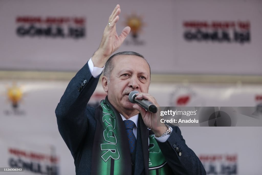 President of Turkey Recep Tayyip Erdogan