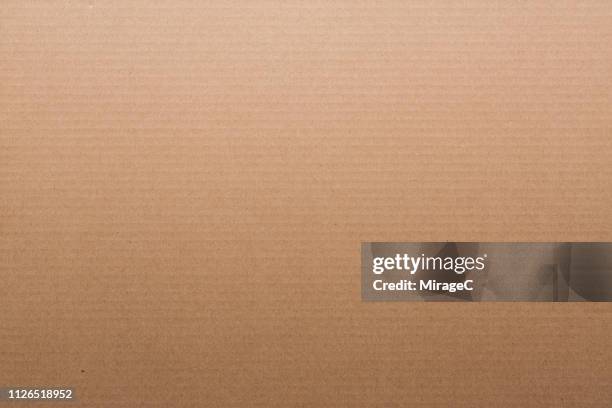 brown corrugated cardboard - carton bildbanksfoton och bilder