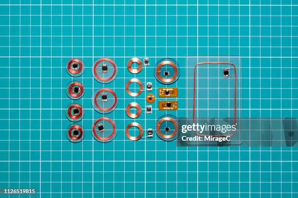 rfid nfc labels collection - rfid stock-fotos und bilder