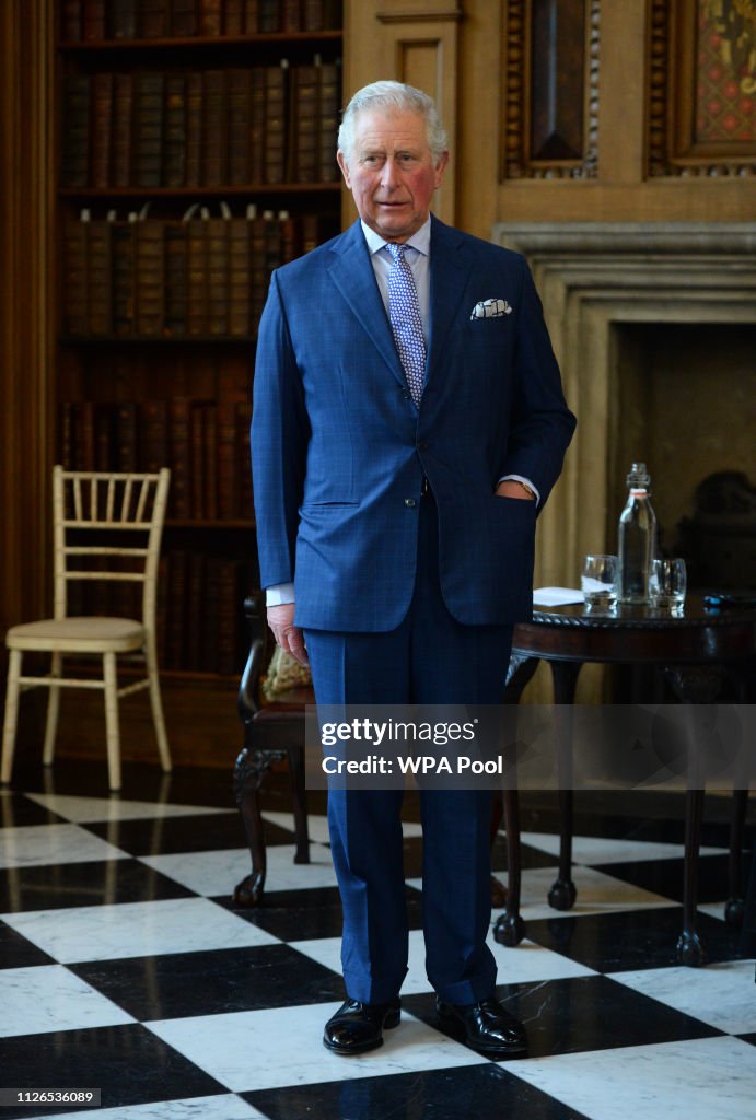 The Prince Of Wales Presents The Prayer Book Society's Annual Cranmer Awards