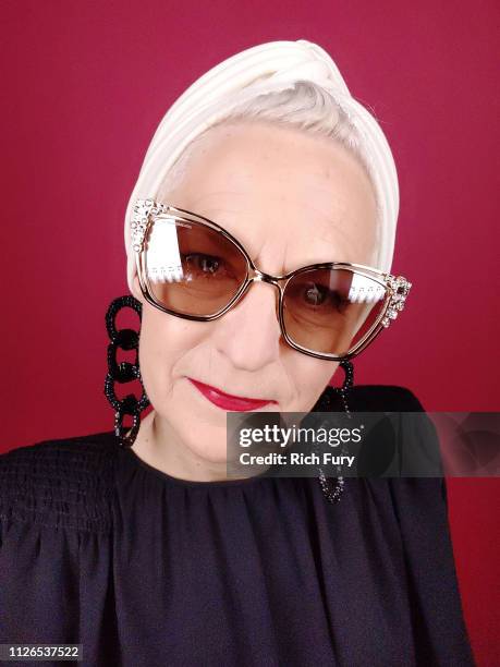 Lou Eyrich attends the 21st Costume Designers Guild Awards x Getty Images Portrait Studio presented by LG V40 ThinQ on February 19, 2019 in Beverly...