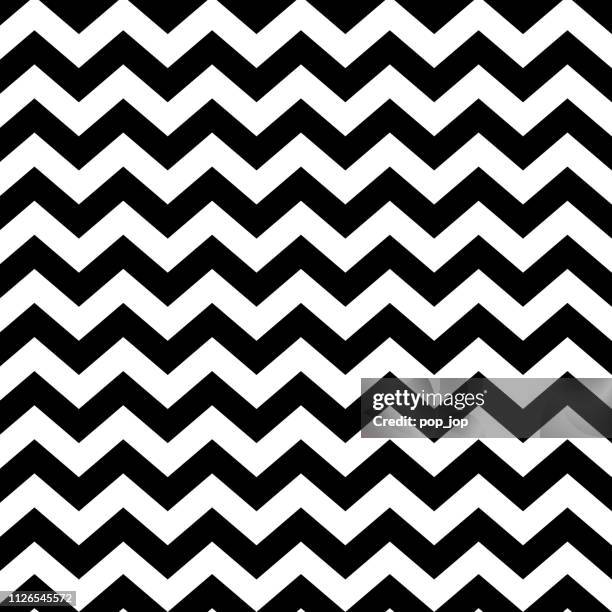 stockillustraties, clipart, cartoons en iconen met vector zigzag naadloze gestreept patroon - minimalistisch design. lineaire achtergrond - dierentand