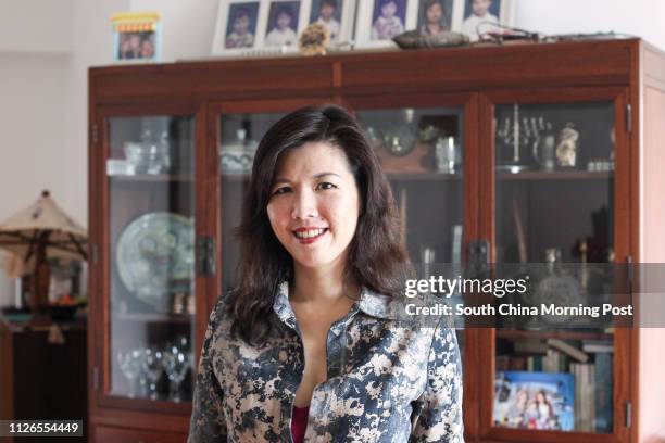 Carol Man Wing-yan, who converted to Judaism. She does cross cultural art, draws Hebrew script in the style of Chinese calligraphy, poses for a...