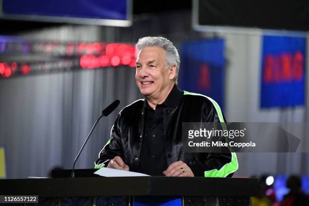 Marc Summers hosts Nickelodeon's Double Dare Takes The Gridiron At Super Bowl LIII at Georgia World Congress Center on January 31, 2019 in Atlanta,...
