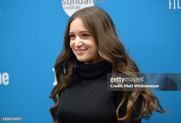 Actor Gideon Adlon attends the "The Mustang" Premiere during the 2019 Sundance Film Festival at Eccles Center Theatre on January 31, 2019 in Park...