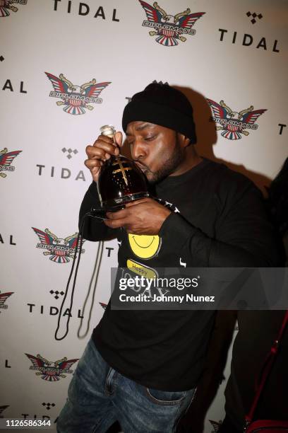 Freekey Zekey attends "The Diplomats" New York premiere at iPic Theater on February 20, 2019 in New York City.