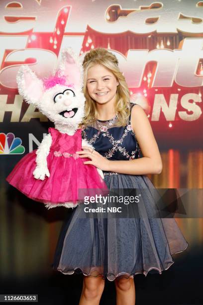The Champions Results Finale" Episode 107 -- Pictured: Darci Lynne --