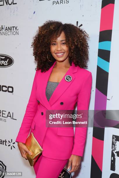 Danni Washington attends the 2019 Essence Black Women in Hollywood Awards Luncheon at Regent Beverly Wilshire Hotel on February 21, 2019 in Los...