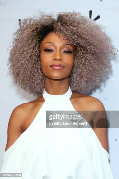 Yaya DaCosta attends the 2019 Essence Black Women in Hollywood Awards Luncheon at Regent Beverly Wilshire Hotel on February 21, 2019 in Los Angeles,...