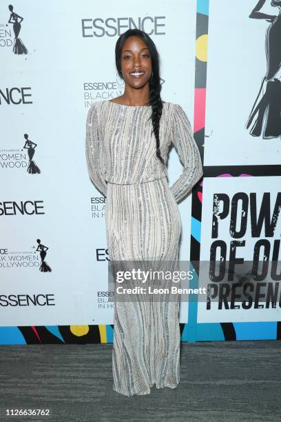 Charmaine Lewis attends the 2019 Essence Black Women in Hollywood Awards Luncheon at Regent Beverly Wilshire Hotel on February 21, 2019 in Los...