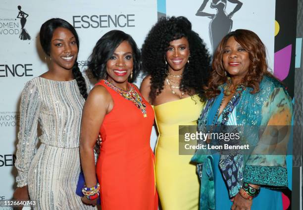 Charmaine Lewis, Sheryl Lee Ralph, Essence Chief Content & Creative Officer Moana Luu, and Loretta Devine attend the 2019 Essence Black Women in...