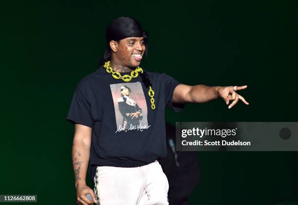 70 Ski Mask The Slump God Concert Los Angeles Ca and Premium High Res Pictures - Images