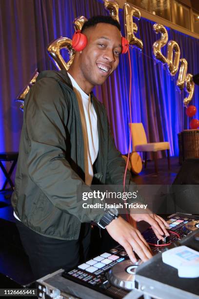 Matthew Romeo performs during the 5th Annual Black Arts and Innovation Expo at Toronto's Arcadian Court on February 21, 2019 in Toronto, Canada.