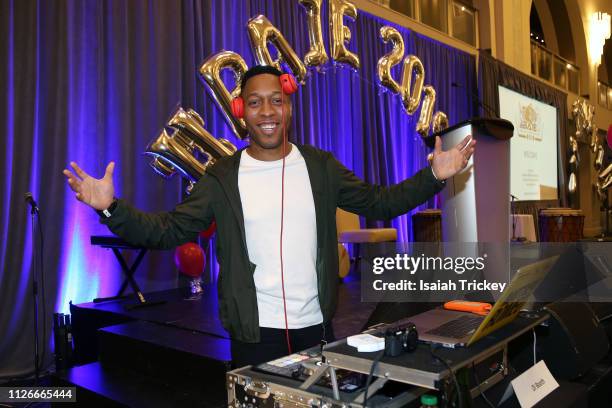 Matthew Romeo performs during the 5th Annual Black Arts and Innovation Expo at Toronto's Arcadian Court on February 21, 2019 in Toronto, Canada.