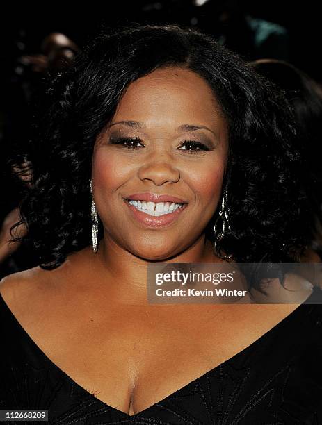 Actress Natalie Desselle-Reid arrives at a screening of Lionsgate Films' "Tyler Perry's Madea's Big Happy Family" at the Cinerama Dome Theater on...