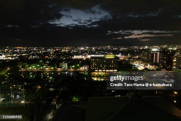 saga city in saga prefecture in japan - saga city japan stock pictures, royalty-free photos & images