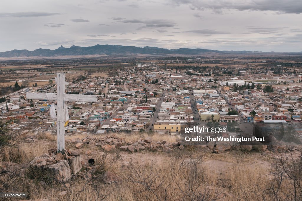 DURANGO, MEXICO - JANUARY 17: View of Canatlán City, in Durango