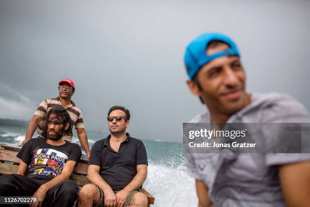Asylum seekers Behrouz Boochani and Ari Sirwan on a day trip to a neighboring island to Manus. The human cost of Australias offshore detention policy...