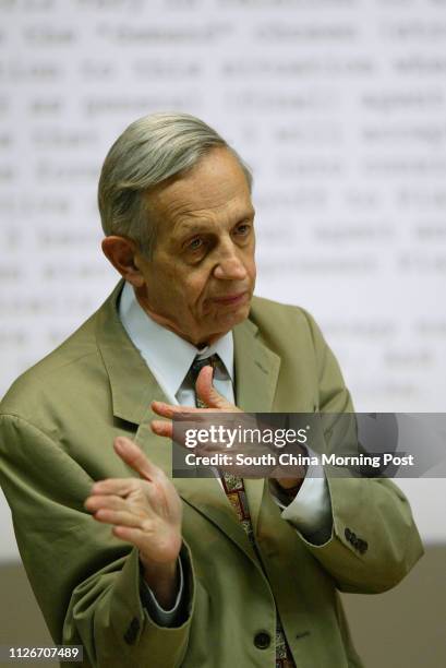 John Nash Math John Nash Photos Photos and Premium High Res Pictures - Getty Images