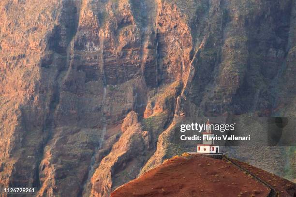 el hierro, canary islands (e): bell tower of joapira - hierro stock pictures, royalty-free photos & images