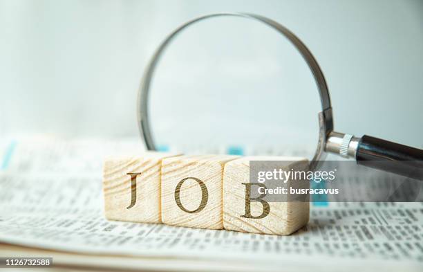 job search - classified ad stock pictures, royalty-free photos & images