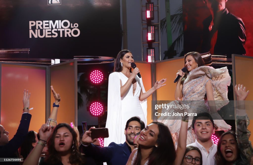 Chiquinquir Delgado Chiquinquir Delgado and Thalia attend Univision's 31st Edition Of