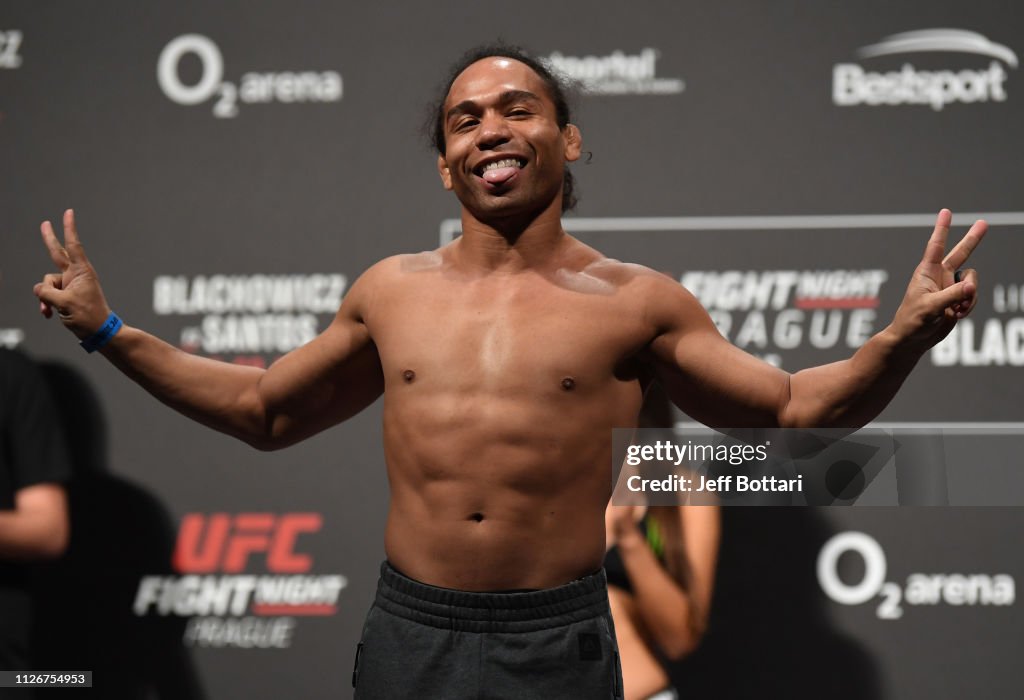 UFC Fight Night: Weigh-ins