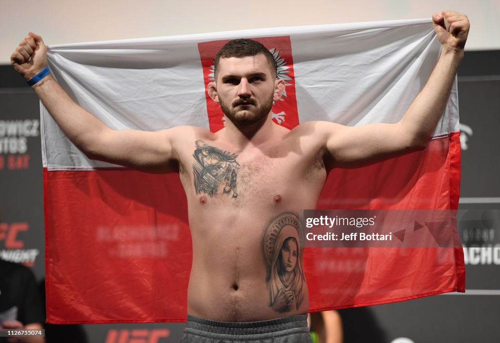 UFC Fight Night: Weigh-ins