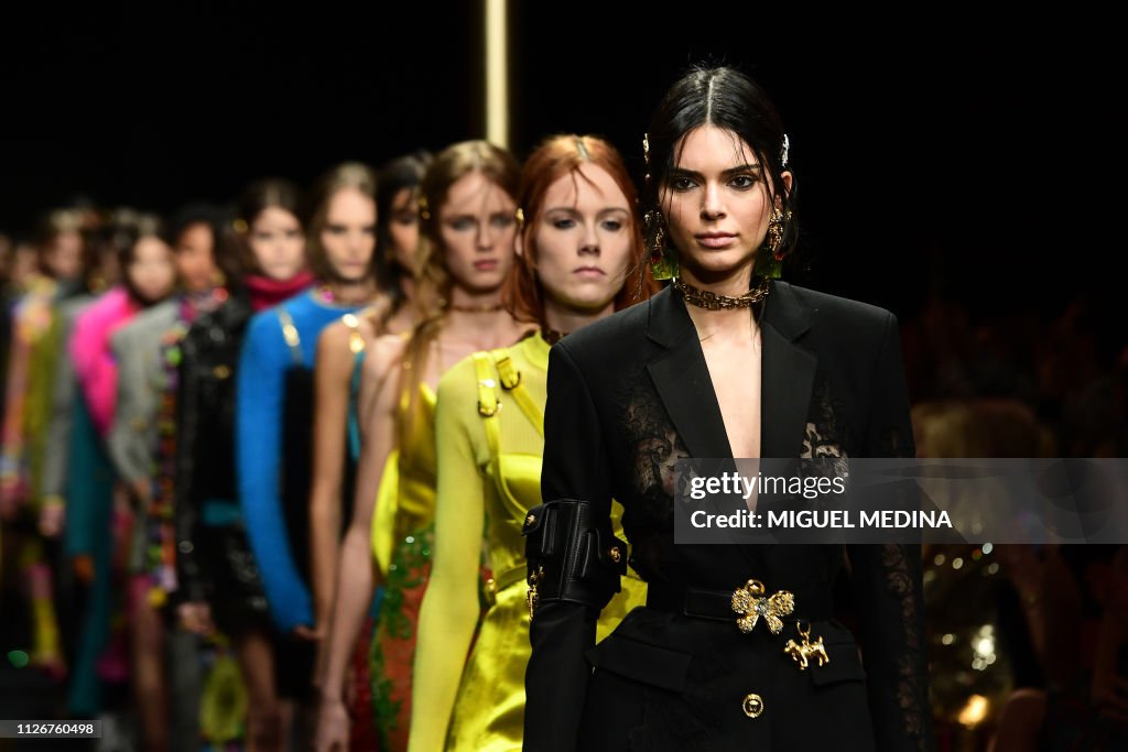 FASHION-ITALY-WOMEN-VERSACE