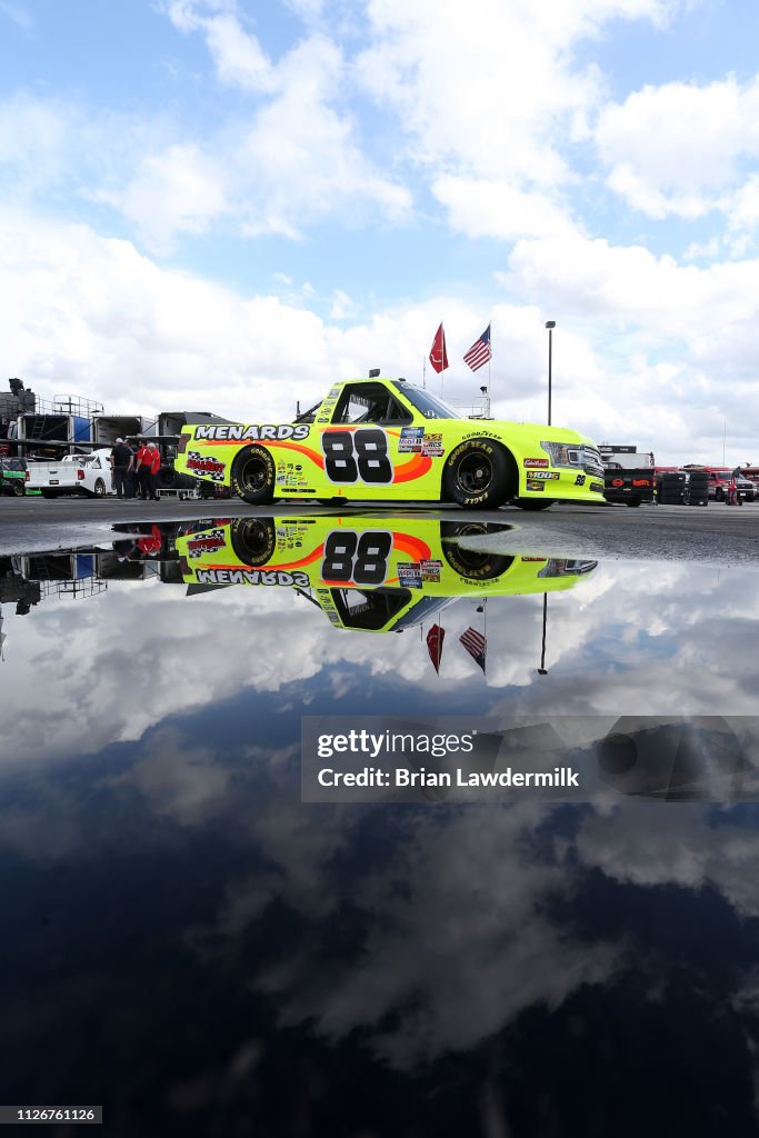 NASCAR Gander Outdoor Truck Series Ultimate Tailgating 200 - Practice