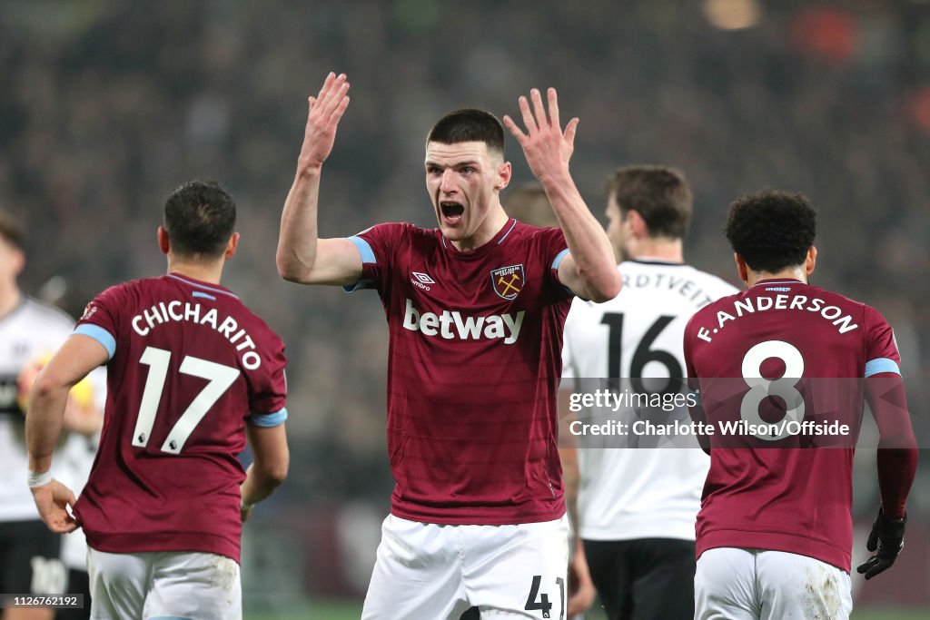 West Ham United v Fulham FC - Premier League