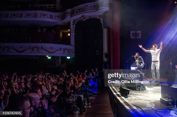 David Duchovny performs at O2 Shepherd's Bush Empire during the European 2019 Every Third Thought Tour on February 22, 2019 in London, England.