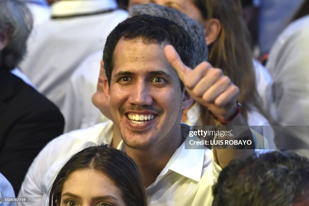 COLOMBIA-VENEZUELA-CRISIS-AID LIVE-CONCERT-GUAIDO