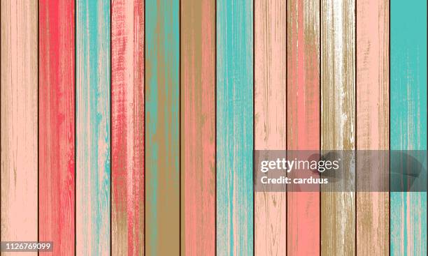 vektor holz strukturierten hintergrund - wood fence stock-grafiken, -clipart, -cartoons und -symbole