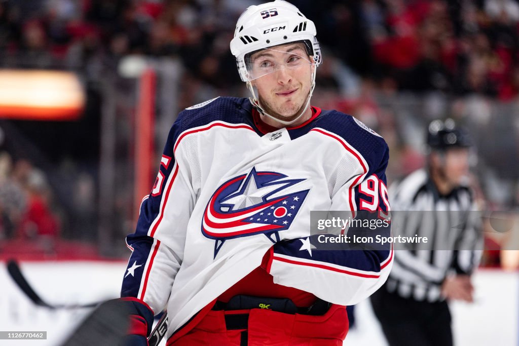 NHL: FEB 22 Blue Jackets at Senators