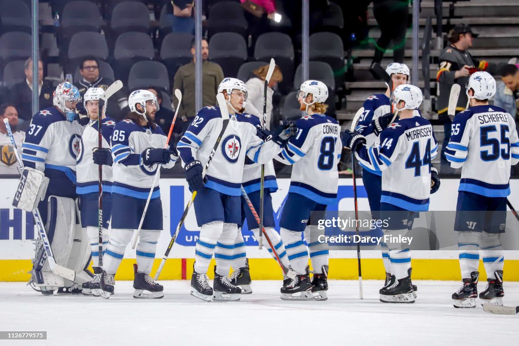 Winnipeg Jets v Vegas Golden Knights