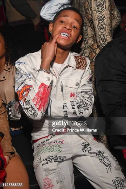 Osiris attends the Official Big Game Kick Off Weekend Hosted by Lil Babay+Gunna at Gold Room on February 1, 2019 in Atlanta, Georgia.