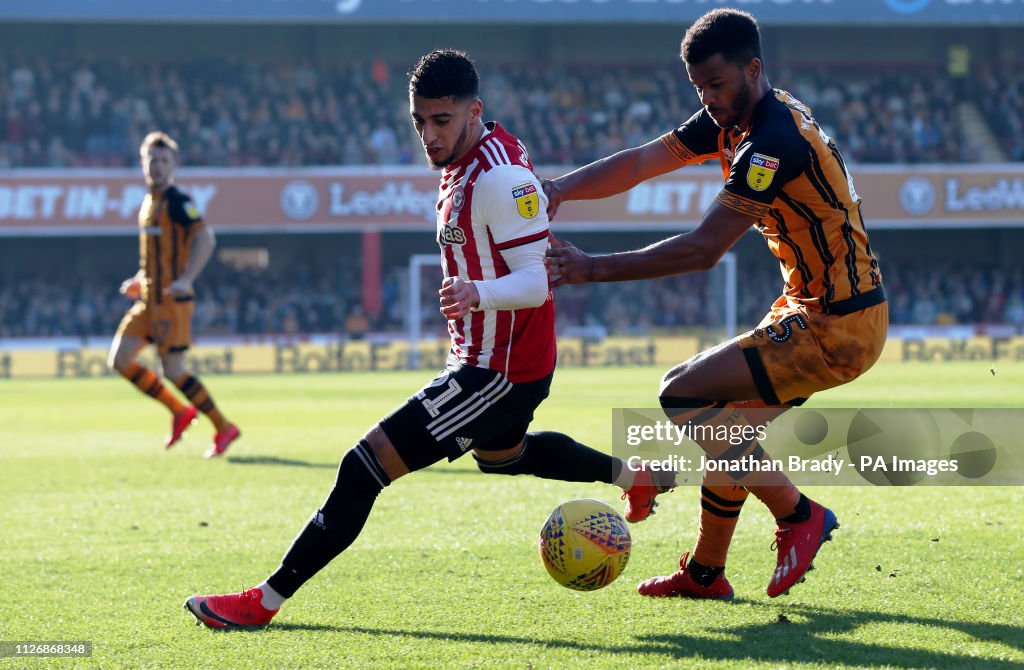 Brentford v Hull City - Sky Bet Championship - Griffin Park