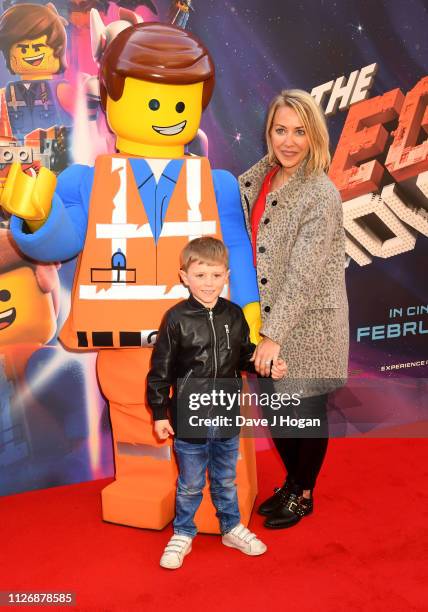 Laura Hamilton attends the multimedia screening of "The Lego Movie 2: The Second Part" at Cineworld Leicester Square on February 02, 2019 in London,...