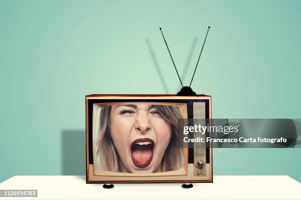 Female Rage Tv Angry Woman Tv Photos and Premium High Res Pictures - Getty Images