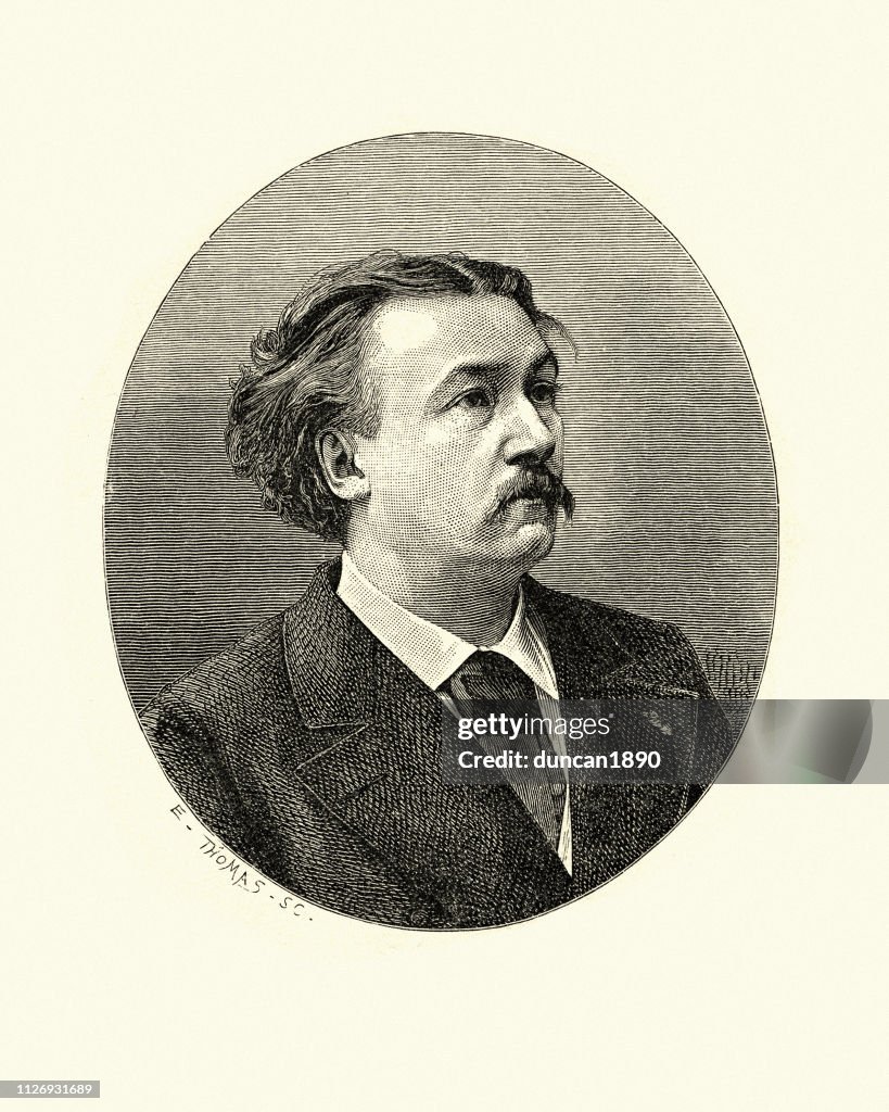 Gustave Dore French Artist Printmaker Illustrator High-Res Vector ...