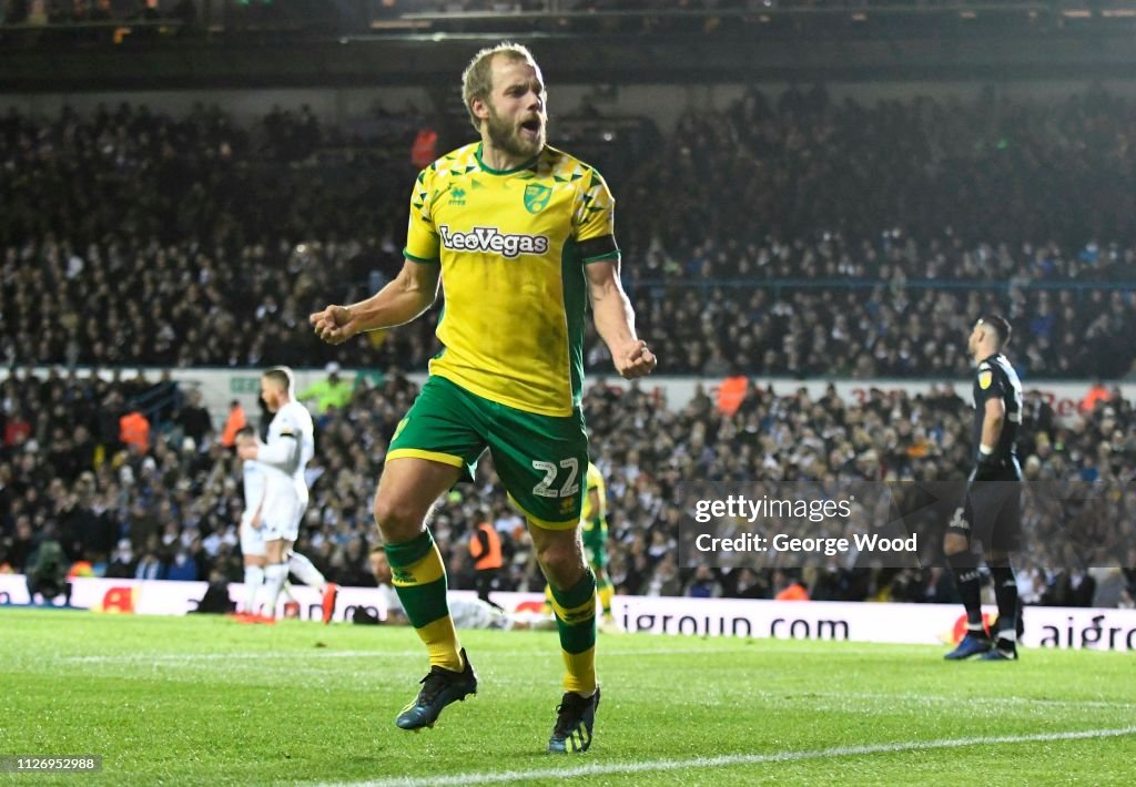 Leeds United v Norwich City - Sky Bet Championship