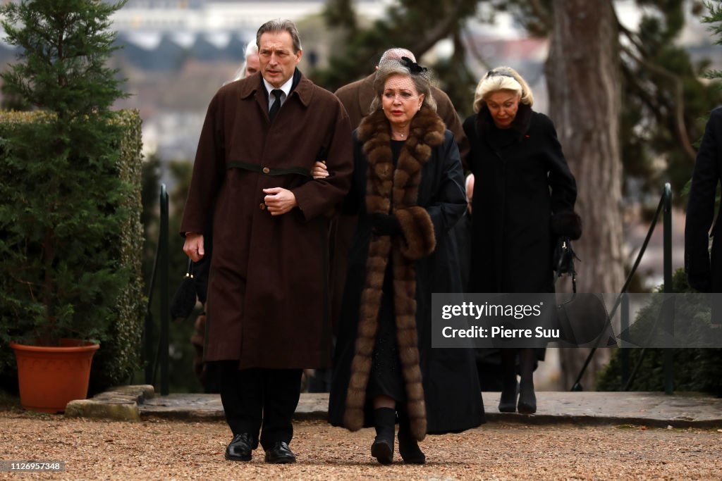 Funeral Of Prince Henri Of Orleans, Count Of Paris At Chapelle Royale In Dreux