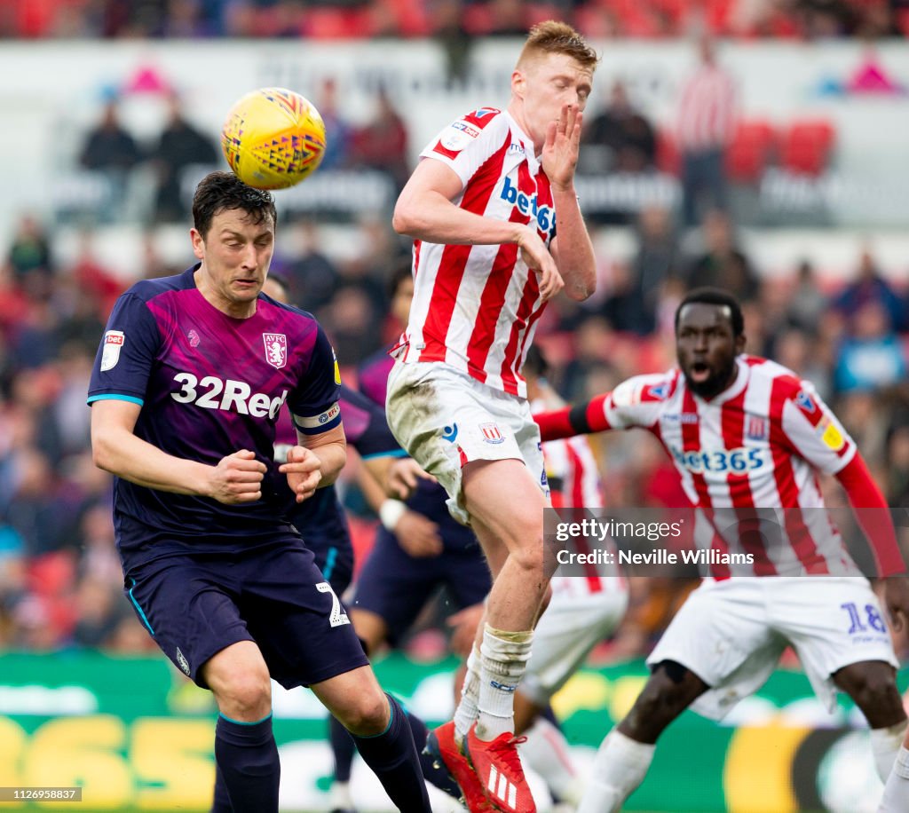 Stoke City v Aston Villa - Sky Bet Championship