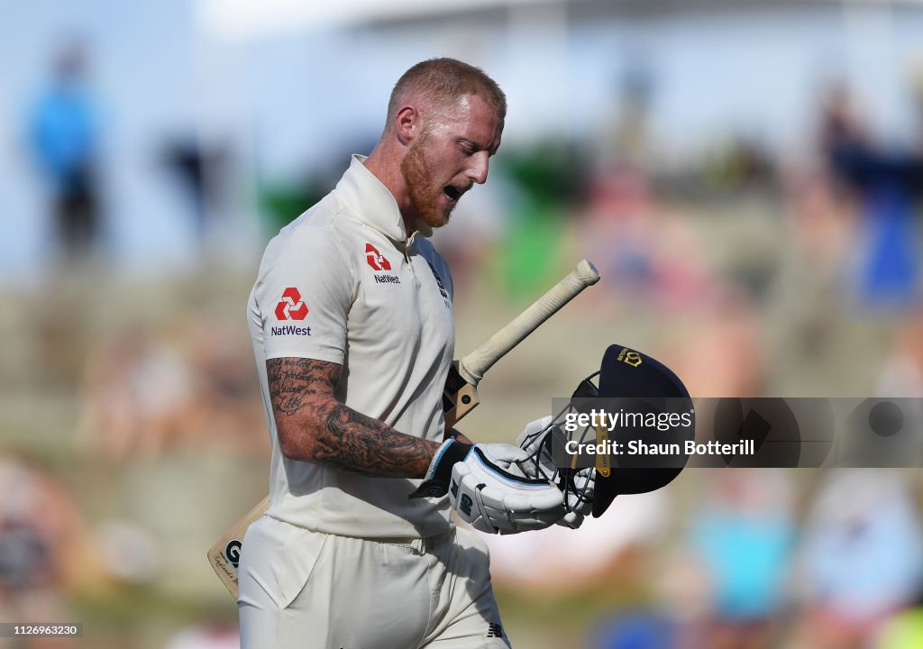 West Indies v England 2nd Test - Day Three