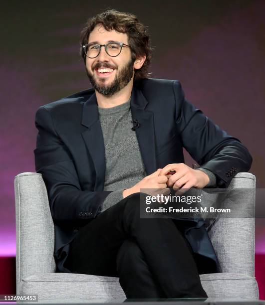 Josh Groban of "Josh Groban Bridges: In Concert from Madison Square Garden" speaks during the 2019 Winter Television Critics Association Press Tour...